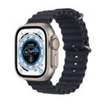 apple watch ultra gps cellular koperta 49mm z tytanu z paskiem ocean w kolorze polnocy fqfk3j a 5