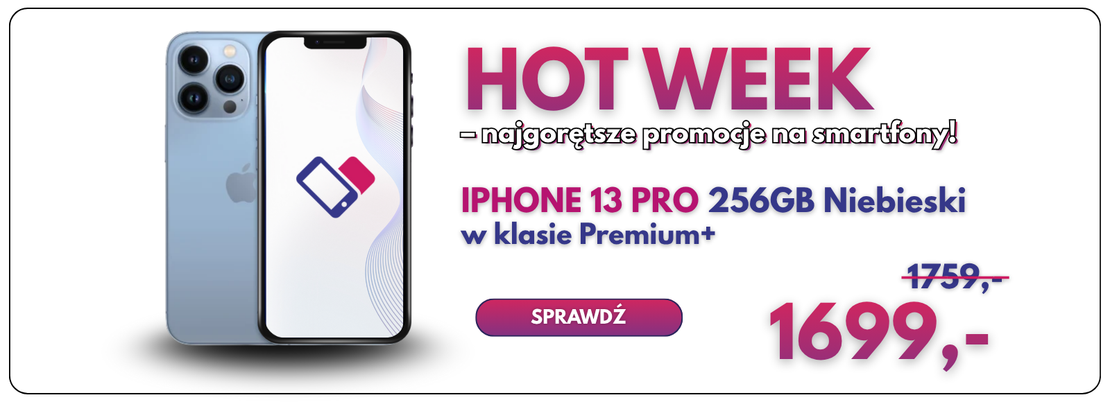 Promocja tygodnia w sklepie iFonki – iPhone 13 Pro
